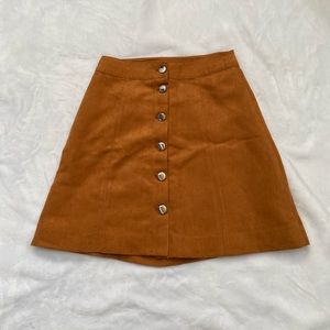 Brown skirt
